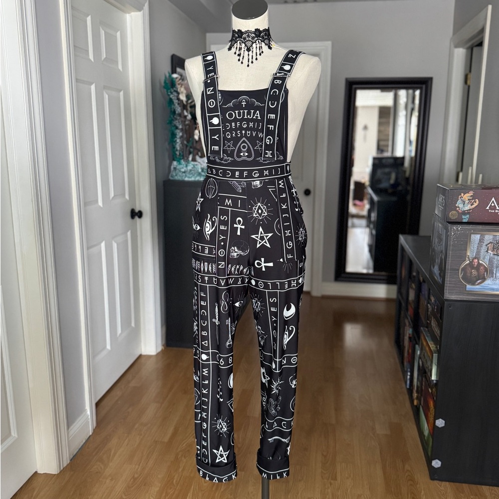 OFFER ME Blackmilk Ouija Board Overalls